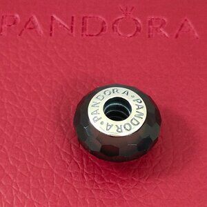 Red Fascination Murano Glass Charm Bead with box